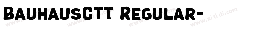 BauhausCTT Regular字体转换 BauhausCTT Regular字体转换
